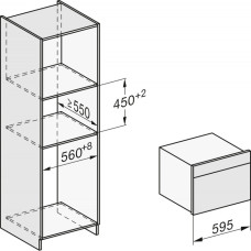 Комбі-пароварка Miele DGC 7440 HCX Pro графітово-сірий