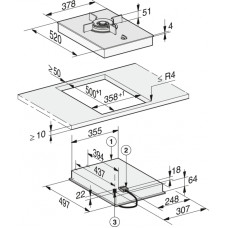 Варильна поверхня газова Miele CS 7101 FL