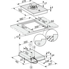 Варильна поверхня газова Miele CS 7101 FL