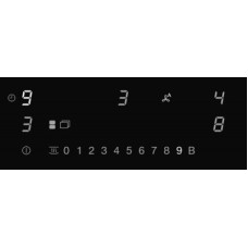 Варильна поверхня індукційна з вбудованою витяжкою Miele KMDA 7676 FL-A