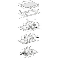 Варильна поверхня індукційна з вбудованою витяжкою Miele KMDA 7476 FR