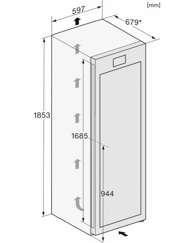 Винний холодильник Miele KWTS 4785 F obsw