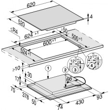 Варильна поверхня індукційна Miele KM 7564 FL