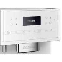 Кавомашина Miele CM 6160 діамантовий білий