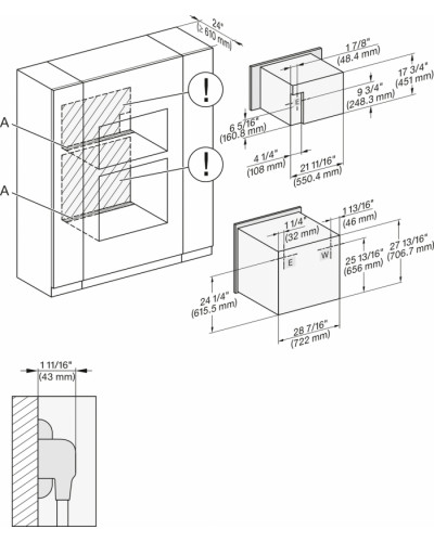 Комбі-пароварка Miele DGC 7840 HC Pro чорний обсидіан