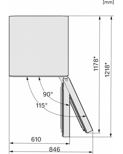 Холодильник Miele KFN 4377 CD el