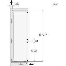 Холодильник вбудований  Miele KDN 7724 E Active