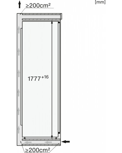 Холодильна камера Miele K 7798 C