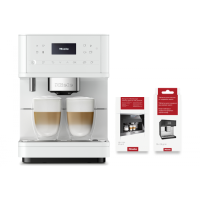 Кавомашина Miele CM 6160 діамантовий білий