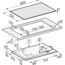 Варильна поверхня індукційна Miele  KM 7679 FR