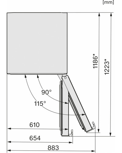 Холодильна камера Miele KS 4783 DD bst