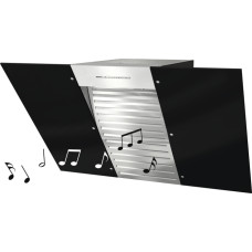 Витяжка настінна Miele  DA 6096 W чорний обсидіан