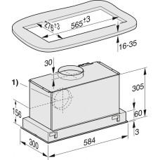 Витяжка кухонная Miele DA 2360