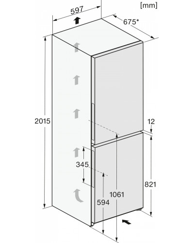 Холодильник Miele KFN 4397 CD el