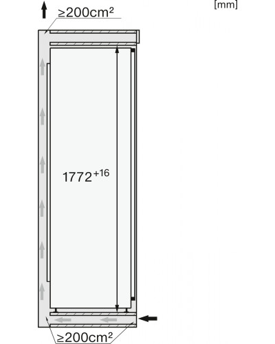 Холодильна камера Miele K 7737 D