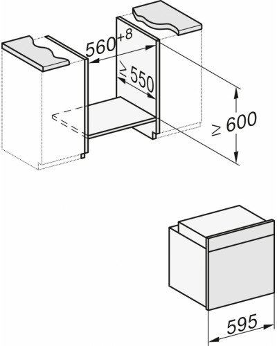 Духова шафа Miele H 7464 BP OBSW