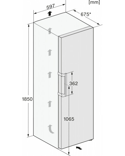 Холодильна камера Miele KS 4783 DD bst