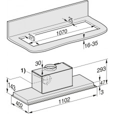 Витяжка кухонна Miele DA 2518