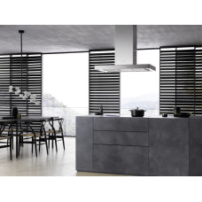 Витяжка кухонна острівна Miele PUR98D нерж.сталь