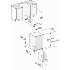 Посудомийна машина вбудована Miele G 5890 SCVi