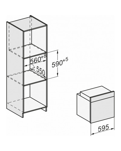 Духова шафа Miele H 7464 BPX OBSW
