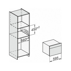 Духова шафа компактный с СВЧ Miele H 7840 BM GRGR
