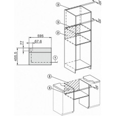 Духова шафа компактный с СВЧ Miele H 7840 BM GRGR