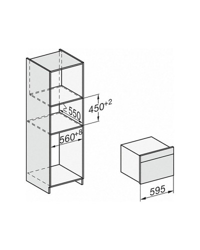 Духова шафа Miele H 7840 BMX чорний обсидіан
