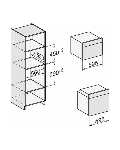 Духова шафа Miele H 7840 BMX чорний обсидіан