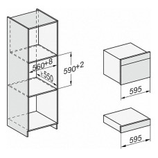 Парова шафа Miele DG 2840 EDST/CLST