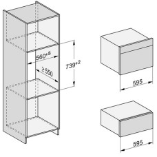 Підігривач їжи та посуду  Miele ESW 7020 CLST