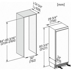 Морозильник вбудований Miele F 2811 VI