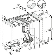 Витяжний модуль Miele CSDA 7001 FL