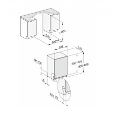 Посудомийна машина вбудована Miele G 7985 SCVi XXL AutoDos K2O