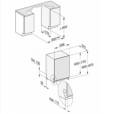 Посудомийна машина вбудована Miele G 7180 SCVi