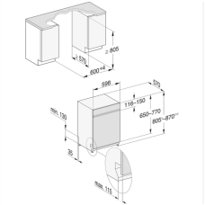 Посудомийна машина вбудована Miele G 7710 SCI